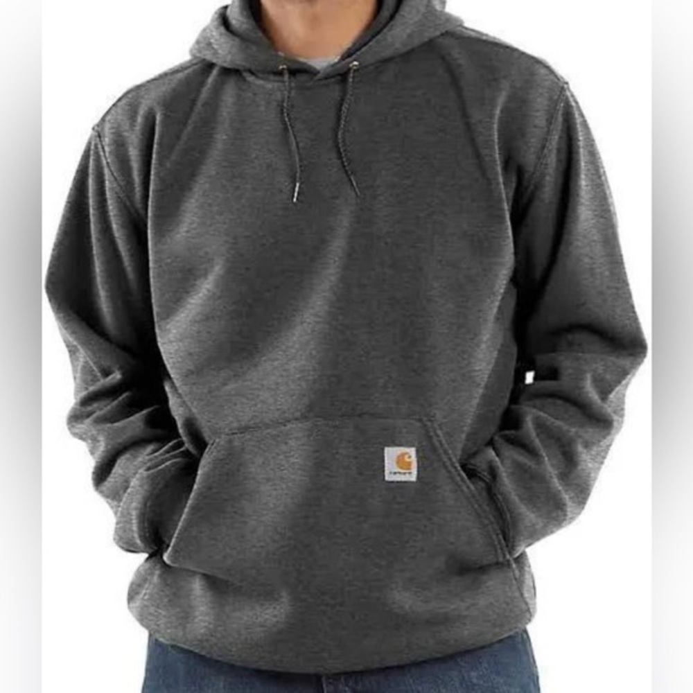 NWT Mens 4XL Carhartt Loose Fit Hoodie CARBON HEATHER MSRP $79🔥🔥🔥(C1)